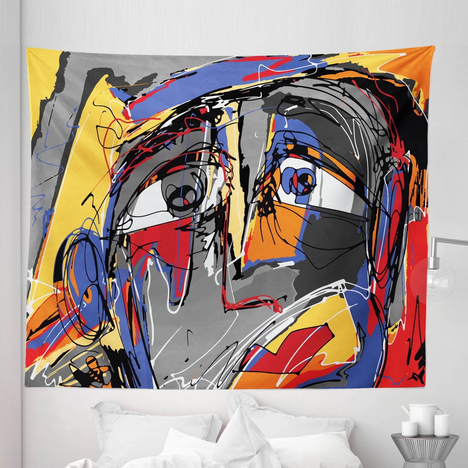 Abstract Tapestry, Abstract Surreal Contemporary Modern Art