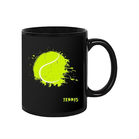 Abstract Tennis Ball Mug Unisex's -Image by Shutterstock
