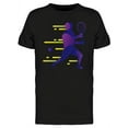 thumbnail image 1 of Abstract Tennis Player Design T-Shirt Men -Image by Shutterstock, Male Large, 1 of 2