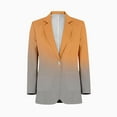 thumbnail image 1 of Abstract Texture orange grey gradient Men Blazers Slim Clothing Summer Jacket Man Oversize Daily Suits Tops, 1 of 5
