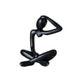 thumbnail image 1 of Abstract Thinking Plastic Sculpture Modern Figurine Statue for Home Interior Tabletop Shelf Aesthetic Decors, 1 of 9