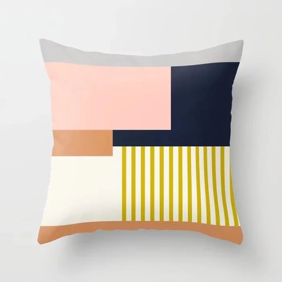 Abstract Throw Pillow Cover Cushion for Home Sofa Chair Decoration