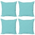 thumbnail image 1 of Ambesonne Abstract Throw Pillow Cover 4 Pack, Soft Tiny Dots and Stripes, 24", Seafoam and Pale Blue, 1 of 2