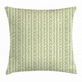 thumbnail image 1 of Abstract Throw Pillow Cushion Cover, Overlapping Circles in Green and Grey Shades Abstract Symmetric Tile, Decorative Square Accent Pillow Case, 20 X 20 Inches, Green Pale Grey White, by Ambesonne, 1 of 2