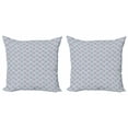 thumbnail image 1 of Ambesonne Abstract Throw Pillow Cover 2 Pack, Valentines Day Concept, 16", Multicolor, 1 of 2
