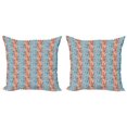 thumbnail image 1 of Ambesonne Abstract Throw Pillow Cover 2 Pack, Brush Stroke Arrangement, 24", Multicolor, 1 of 5