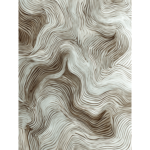 Abstract Topography Line Art Canvas Print Wall Art for Living Room Bedroom Office Hotel Hallway