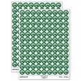 thumbnail image 1 of Abstract Tree of Life 200+ Round Stickers - Dark Green - Gloss Finish - 0.50" Size, 1 of 3