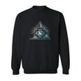 thumbnail image 1 of Abstract Triangle Sweatshirt Men -SPIdeals Designs, Male Large, 1 of 4