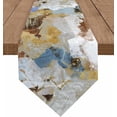 thumbnail image 1 of Abstract Triangle Table Runners Long Dresser Scarves Table Decoration for Wedding Party/Graduation Ceremony/Banquet Contemporary Painting Art Middle Century, 1 of 7