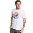 thumbnail image 1 of Abstract Trim Short Sleeve T-Shirt [White], 1 of 3