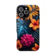 thumbnail image 1 of Abstract Tropical Flower Painting Case for iPhone 17 through 11 Pro Max, 1 of 2