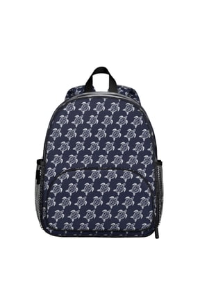 Student Backpack – Sea Hawaiian Ocean Animal Tropical Marine Life Underwater Cute Turtles Cartoon Beach Nautical Coral Reef Design