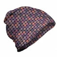 thumbnail image 1 of Abstract Unisex Beanie, Colored Polka Dots Pattern, Hiking Outdoors, Multicolor, by Ambesonne, 1 of 1