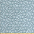 thumbnail image 1 of Ambesonne Abstract Fabric by the Yard Upholstery, Japanese Floral Patterns, 2 Yards, Pale Teal Cadet Blue, 1 of 4
