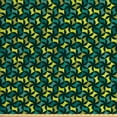 thumbnail image 1 of Abstract Upholstery Fabric by the Yard, Geometric Composition Modern Art Inspirations Green Toned Illustration, Decorative Fabric for DIY and Home Accents, Sea Green and Green by Ambesonne, 1 of 4