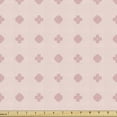 thumbnail image 1 of Ambesonne Abstract Fabric by the Yard Upholstery, Medieval Inspired Forms, 2 Yards, Rose and Blush, 1 of 5