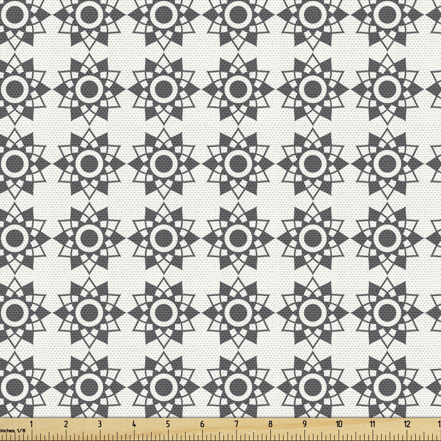 Gallery Detail: Abstract Upholstery Fabric By The Yard Inspiration Pointy Petals