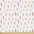 thumbnail image 1 of Abstract Upholstery Fabric by the Yard, Minimalist Design Irregular Brushstrokes in Pastel Colors Illustration, Decorative Fabric for DIY and Home Accents, Multicolor by Ambesonne, 1 of 5