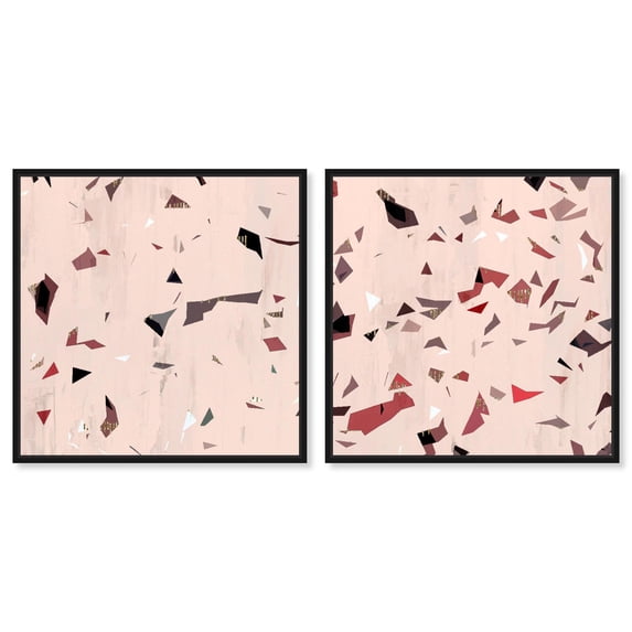 Abstract Wall Art Set Canvas Print Livingroom Wall Art Set by Art ...