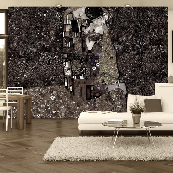 Abstract Wallpaper Wall Mural - Klimt Inspiration Of Love