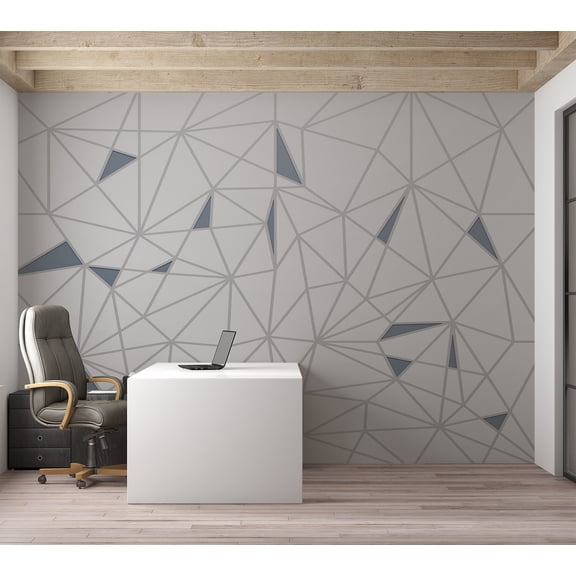 Abstract Wallpaper Wall Mural - Lines of Intersection