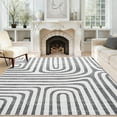 thumbnail image 1 of Abstract Washable Area Rug, Rug for Bedroom Non-Slip Soft Living Room Rug, Ultra-Thin Modern Rug Throw Large Carpet for Dining Room, 1 of 9