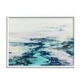 thumbnail image 1 of Abstract Water Ocean Composition Abstract Graphic Art White Framed Art Print Wall Art, 1 of 7
