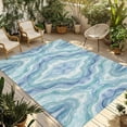 Abstract Water Waves Outdoor Rug Watercolor Blue Green Wave Gradient abstract-water-waves-outdoor-rug-watercolor-blue-green-wave-gradient