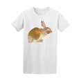 thumbnail image 1 of Abstract Watercolor Rabbit Tee Men's -Image by Shutterstock, 1 of 1