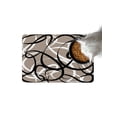 Abstract Wave Line Doormat Non Slip Diatomaceous Earth Door Mat ...