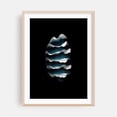 thumbnail image 1 of Abstract Wave Sculpture - Photography Oak Framed Wall Art Print 16 x 24 inches, 1 of 15