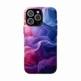 thumbnail image 1 of Abstract Waves Blue Pink Gradient Art Design Phone Case for 11 12 13 14 15 16 17 Pro Max, 1 of 2