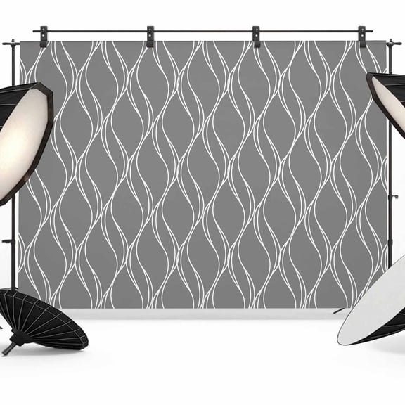 Abstract Waves Photography Backdrop 10x8FT, Modern Abstract Geometric Khaki Water Ripples Photo Backdrops, Background for Photography Studio Photo Studio Background, Back Drop for Photoshoot