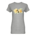 thumbnail image 1 of Abstract Western Honey Bee Shaped T-Shirt Women -Image by Shutterstock, Female Large, 1 of 2