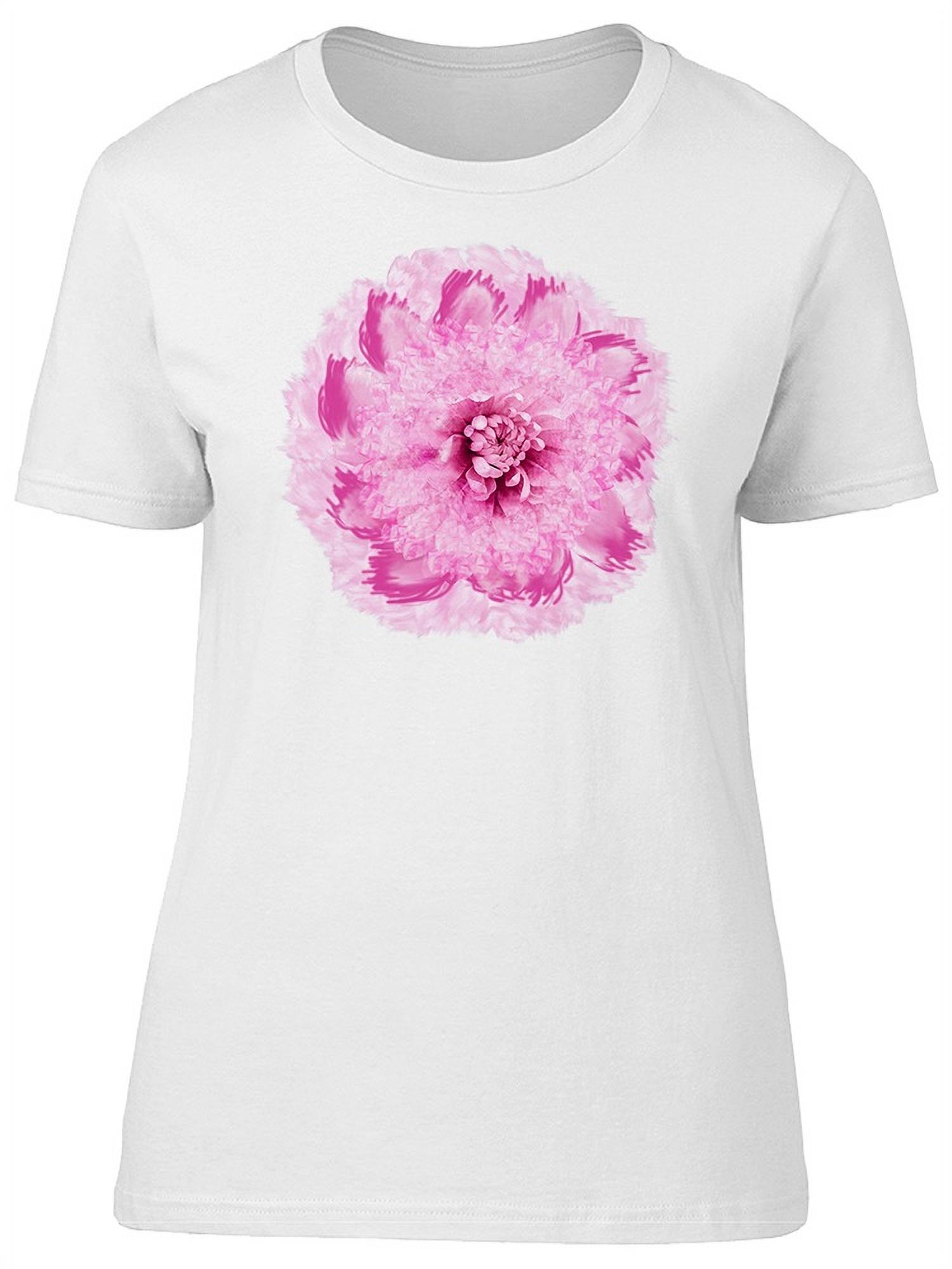 Top Floral Pink Republic - T-shirt Femme Motif Noir Et Blanc - Taille M - 100% Rayon