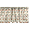 thumbnail image 1 of Ambesonne Abstract Valance Pack of 2, Triangular Modern Pattern, 54"X18", Multicolor, 1 of 4