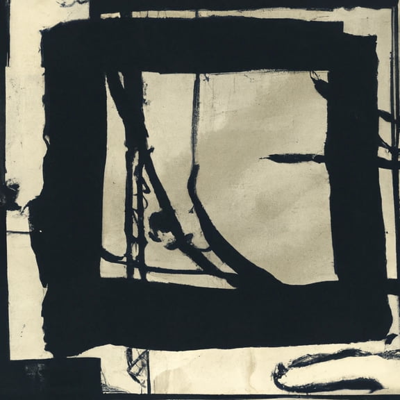 Abstract Window View II - 12" x 18" Art Print Wall Decor