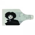 thumbnail image 1 of Abstract Woman Cutting Board, Background of Cityscape with a Modern Lady, Decorative Tempered Glass Cutting and Serving Board, in 3 Sizes, by Ambesonne, 1 of 2