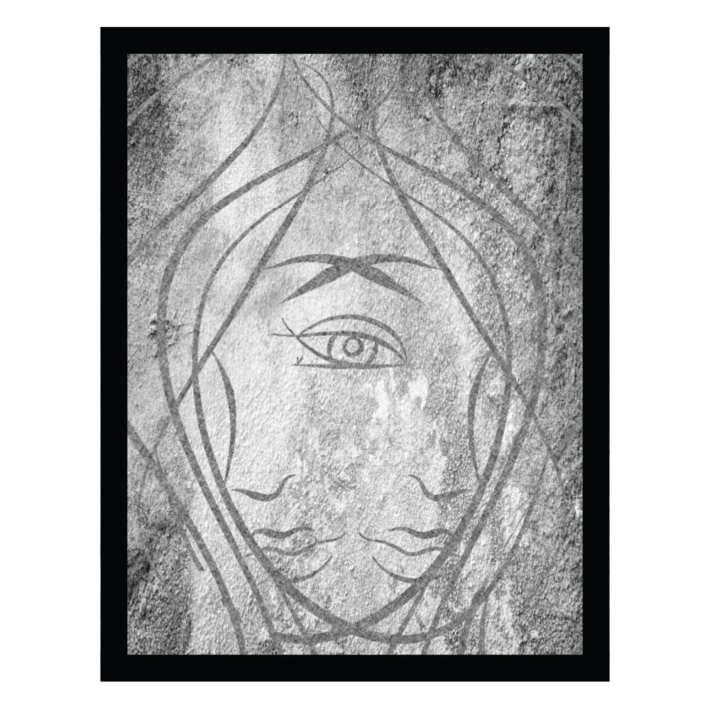 Abstract Woman - Framed Print