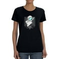 thumbnail image 1 of Abstract Woman Statue Techno T-Shirt Women -Image by Shutterstock, Female Large, 1 of 4