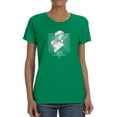 thumbnail image 1 of Abstract Woman Statue Techno T-Shirt Women -Image by Shutterstock, Female Large, 1 of 4