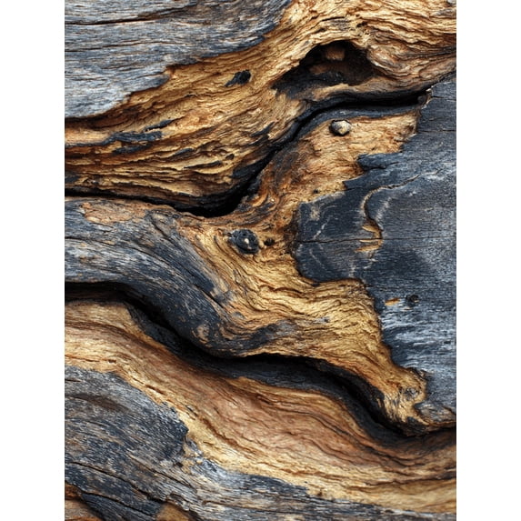 Abstract Wood Grain Texture Canvas Print, Suitable for Living Room Bedroom Office Home Bar Cafe Hotel