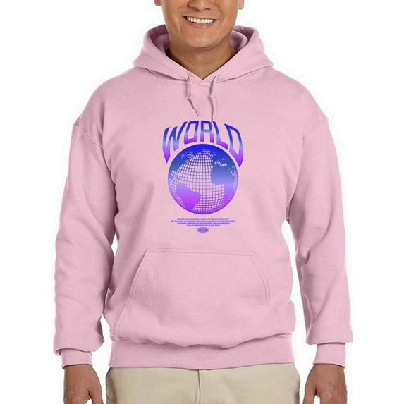 Abstract World Rave Style. Hoodie Men -Image by Shutterstock, Male Small