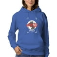 thumbnail image 1 of Abstract World Rave Style Hoodie Women -Image by Shutterstock, Female Large, 1 of 4