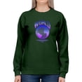 thumbnail image 1 of Abstract World Rave Style. Sweatshirt Women -Image by Shutterstock, Female Small, 1 of 4