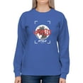 thumbnail image 1 of Abstract World Rave Style Sweatshirt Women -Image by Shutterstock, Female x-Large, 1 of 4