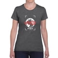 thumbnail image 1 of Abstract World Rave Style T-Shirt Women -Image by Shutterstock, Female 4X-Large, 1 of 4