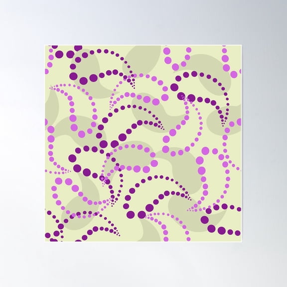 Abstract Yellow,Pink,Plum Poster Wall Art, Modern Wall Decor For Living Room Bedroom, 24x24 UNFRAMED