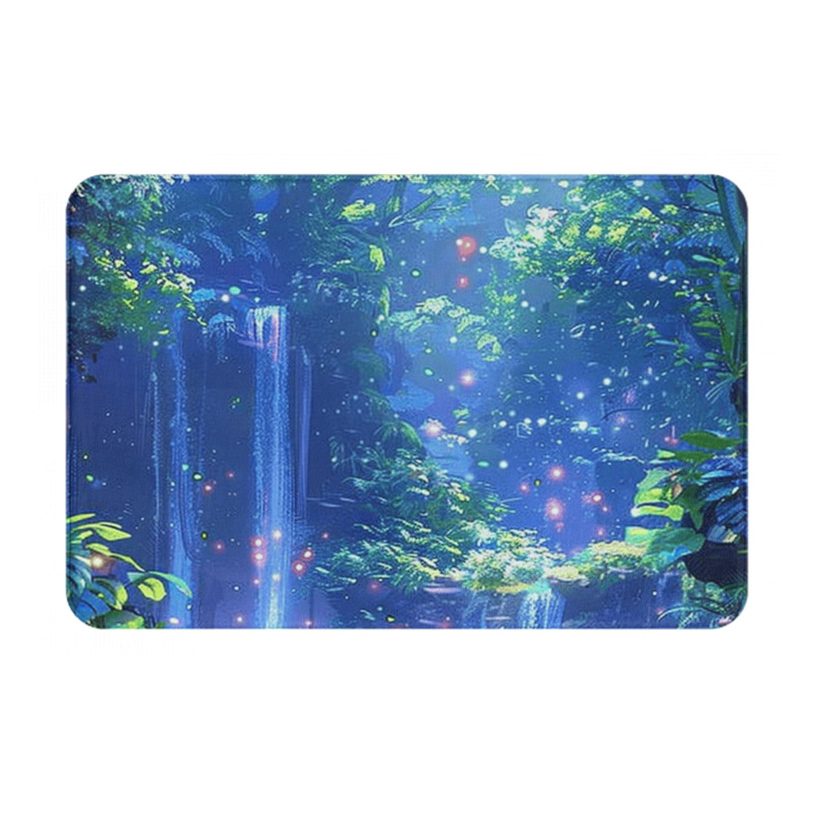 Abstract art Bathroom floor mat, carpet, non slip, washable floor mat